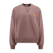 A Paper Kid Herr Sweatshirt i Tortora Pink, Herr