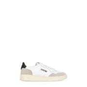 Autry Vita lädersneakers med broderad logga Multicolor, Herr