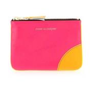 Comme des Garçons Fluorescerande Mini Pouch med Dragkedja Multicolor, ...