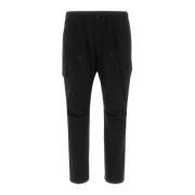 Herno Slim Fit-byxor Black, Herr