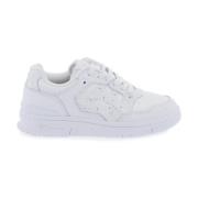 Asics Läder Sneakers med Ikoniska Sidostriper White, Herr