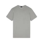 Paul & Shark Ecru Bomull Jersey T-shirt Gray, Herr