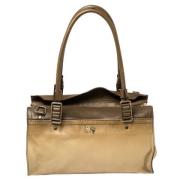 Burberry Vintage Pre-owned Laeder handvskor Brown, Dam