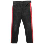 Ralph Lauren Pre-owned Pre-owned Bomull jeans Black, Dam