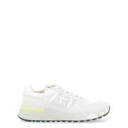 Premiata Vit Perforerad Tyg Sneaker White, Herr