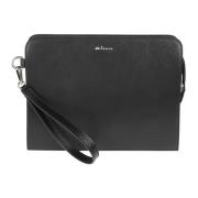 Kiton Svart Pochette Black, Herr