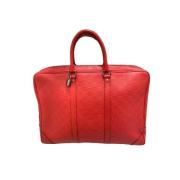 Louis Vuitton Vintage Pre-owned Laeder louis-vuitton-vskor Red, Dam