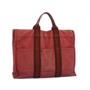 Hermès Vintage Pre-owned Bomull handvskor Red, Dam