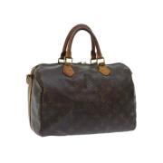 Louis Vuitton Vintage Pre-owned Canvas handvskor Brown, Dam