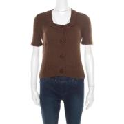 Chloé Pre-owned Pre-owned Bomull toppar Brown, Dam