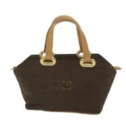 MCM Pre-owned Pre-owned Tyg handvskor Brown, Unisex