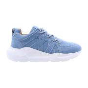 Dwrs Elegant Moldau Sneaker Blue, Dam