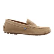 Scapa Stiliga Moccasin Loafers för Män Beige, Herr