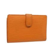 Louis Vuitton Vintage Pre-owned Laeder plnbcker Orange, Dam