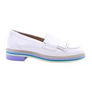 Pertini Stiliga Moccasinskor White, Dam