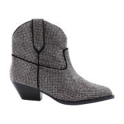 Lola Cruz Stilfull Boot - Gerlinde Gray, Dam