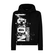 Dsquared2 Icon Splash Cool Fit Sweaters Black, Herr