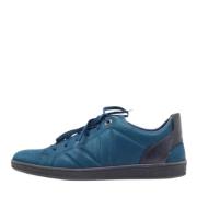 Louis Vuitton Vintage Pre-owned Laeder sneakers Blue, Dam