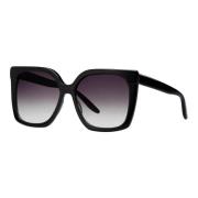 Barton Perreira Vanity Sunglasses in Black/Grey Shaded Black, Dam