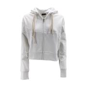 Save The Duck Ariuna Zip-Through Sweatshirt White, Dam