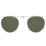 Garrett Leight Silver Wilson Sunglasses Frames Gray, Unisex