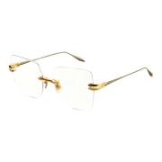 Dita Embra Eyewear Frames Yellow Gold Black Yellow, Unisex