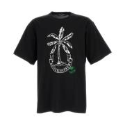 Dolce & Gabbana Svarta T-shirts och Polos Regular Fit Black, Herr