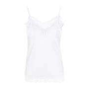 Allude Ärmlös topp White, Dam