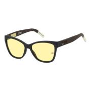 Tommy Jeans Sunglasses TJ 0026/S Black, Dam