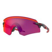 Oakley Encoder Sunglasses - Matte Black/Prizm Road Black, Herr