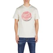 Dsquared2 T-Shirts Beige, Herr