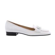 Luca Grossi Stiliga Tignes Loafers för Kvinnor White, Dam