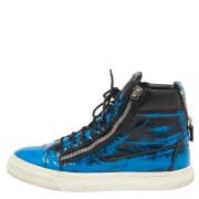 Giuseppe Zanotti Pre-owned Pre-owned Laeder sneakers Blue, Dam