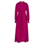 Crida Milano Maxi Dresses Purple, Dam