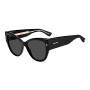 Dsquared2 Black/Grey Sunglasses Black, Dam