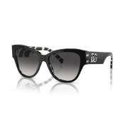 Dolce & Gabbana Black/Grey Shaded Sunglasses Black, Dam