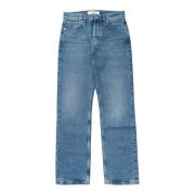 Séfr Straight Cut Bomullsjeans Ss22 Blue, Herr