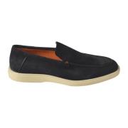 Santoni Ballerinas Black, Herr