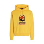 Dsquared2 Casual Sweatshirt Yellow, Herr