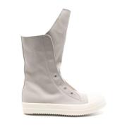 Rick Owens Pärla Mjölk Boot Sneakers Gray, Herr