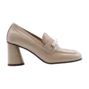 Mimmu Stilrena Canasta Pumps Beige, Dam