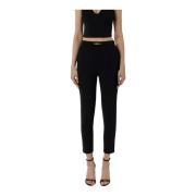 Elisabetta Franchi Trousers Black, Dam