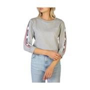 Moschino Trendig och Bekväm Sweatshirt Gray, Dam