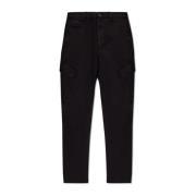 PS By Paul Smith Bomulls cargobyxor Black, Herr