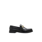 Moschino Läder loafers Black, Herr