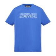 Versace Jeans Couture T-shirt med logotyp Blue, Herr