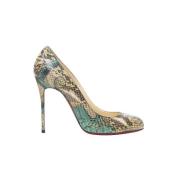 Christian Louboutin Pre-owned Pre-owned Laeder klackskor Green, Dam