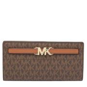 Michael Kors Pre-owned Pre-owned Belagd canvas plnbcker Brown, Dam