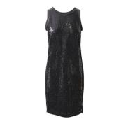 Michael Kors Pre-owned Pre-owned Polyester klnningar Black, Dam