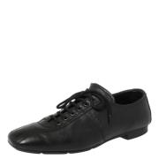 Prada Vintage Pre-owned Laeder sneakers Black, Dam